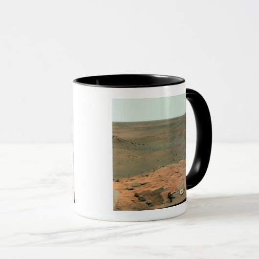 Mug Vue panoramique de Mars (Devant droit)