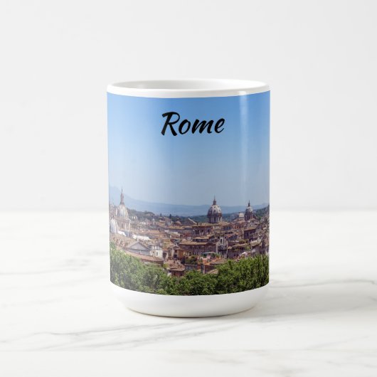 Mug Vue panoramique de Rome depuis le Castel Sant'Ange (Centre)