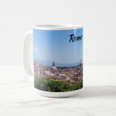 Mug Vue panoramique de Rome depuis le Castel Sant'Ange (Devant gauche)