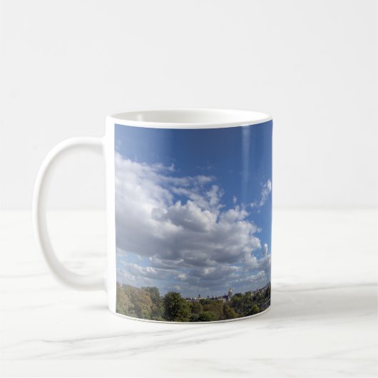 Mug Vue panoramique sur la Tour Eiffel - Paris (Gauche)