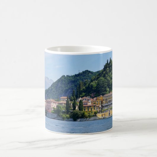 Mug Vue panoramique Varenna Lac de Côme Italie (Centre)