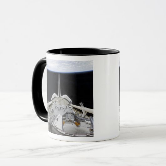 Mug Vue partielle de la navette spatiale (Devant gauche)