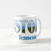 Mug Vue Pittoresque de Bristol Virginia Tennessee (Devant droit)