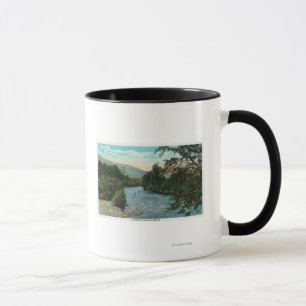 Mug Vue pittoresque de la bonne pêche