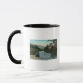 Mug Vue pittoresque de la bonne pêche (Gauche)