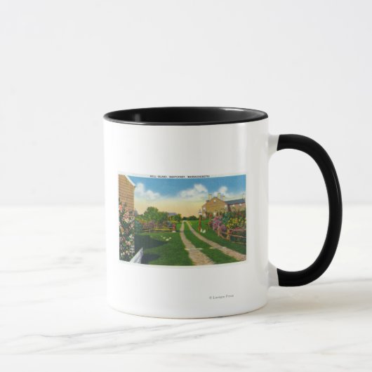 Mug Vue pittoresque sur l'île de Gull (Droite)