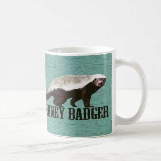 Mug Vue Profil de Badger de miel (Droite)