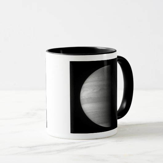 Mug Vue rapprochée de la planète Jupiter (Devant droit)