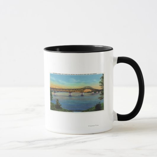 Mug Vue rapprochée du nouveau pont (Droite)