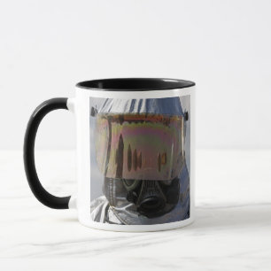 Mug Vue rapprochée d'un pompier