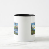 Mug Vue routière d'état de Bluff Point (Centre)