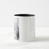 Mug Vue satellite de la côte est de Greenlan (Centre)