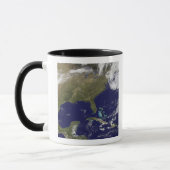 Mug Vue satellite de la côte Est des États-Unis (Gauche)