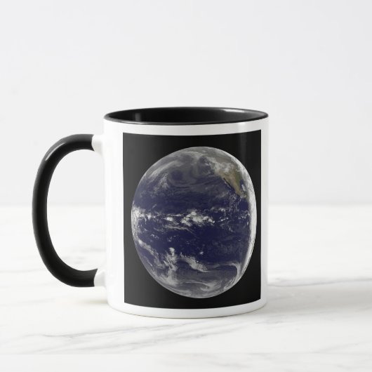 Mug Vue satellite de la Terre (Gauche)