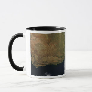 Mug Vue satellite de l'Afrique du Sud