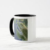 Mug Vue satellite de San Francisco, Californie (Devant gauche)