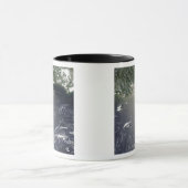 Mug Vue satellite des fuites d'huile (Centre)