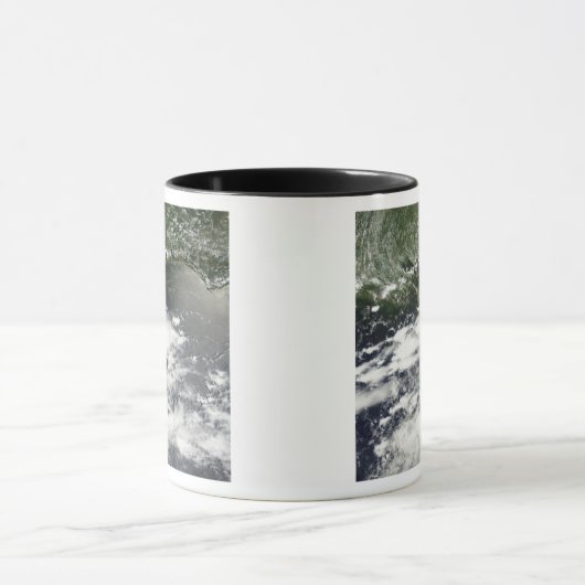 Mug Vue satellite des fuites d'huile 2 (Centre)