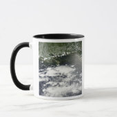 Mug Vue satellite des fuites d'huile 2 (Gauche)