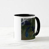 Mug Vue satellite des Grands Lacs (Devant droit)