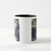 Mug Vue satellite des stries et rubans d'huile (Centre)