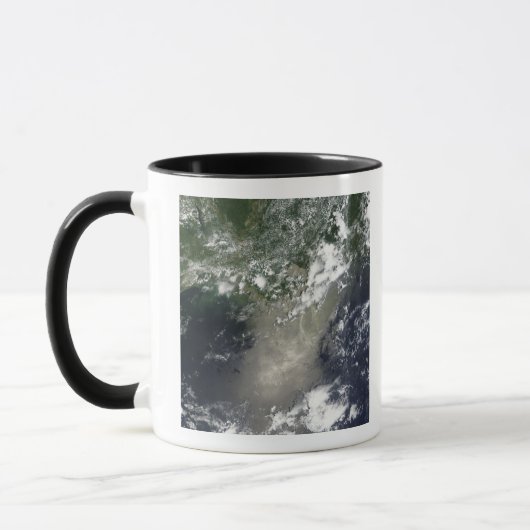 Mug Vue satellite des stries et rubans d'huile (Gauche)