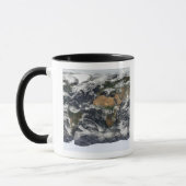 Mug Vue satellite détaillée de la Terre (Gauche)