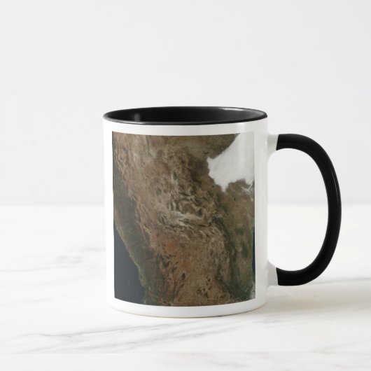 Mug Vue satellite du paysage du centre de Mexi (Droite)