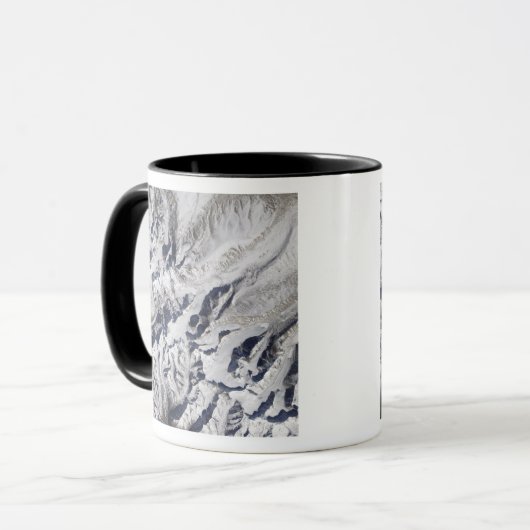 Mug Vue satellite d'un glacier himalayen (Devant gauche)