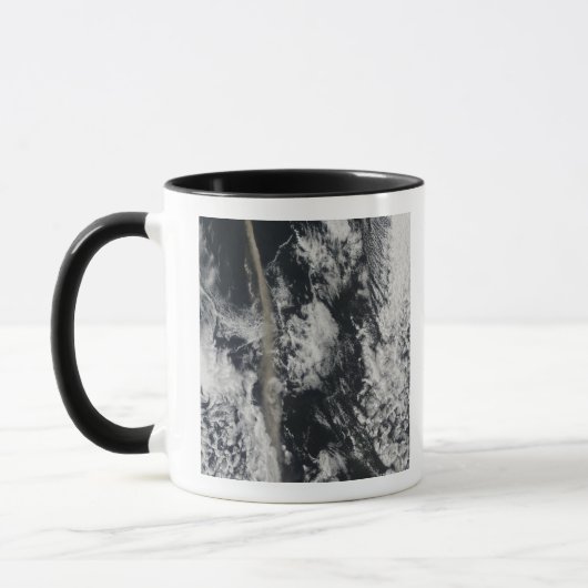 Mug Vue satellite d'un panache de cendres (Gauche)