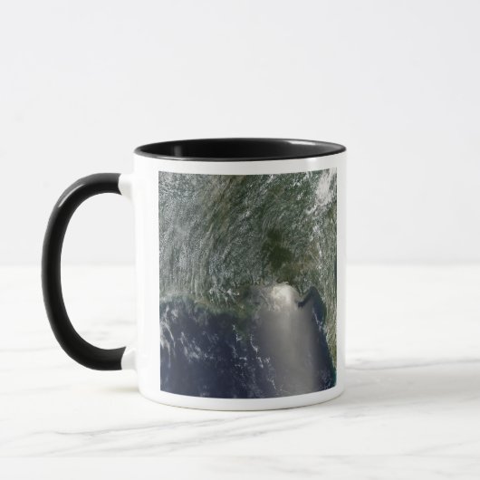 Mug Vue satellite d'une marée noire (Gauche)