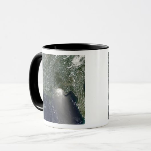 Mug Vue satellite d'une marée noire (Devant gauche)