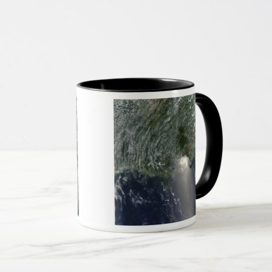 Mug Vue satellite d'une marée noire (Devant droit)