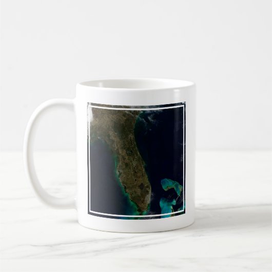 Mug Vue Satellite Sur La Floride. (Gauche)
