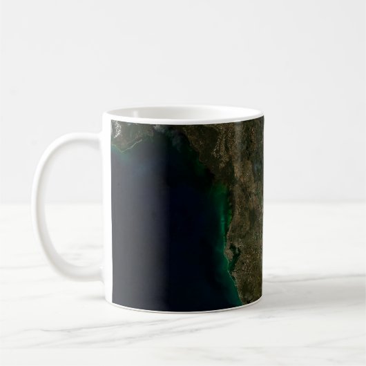Mug Vue Satellite Sur La Floride. (Gauche)