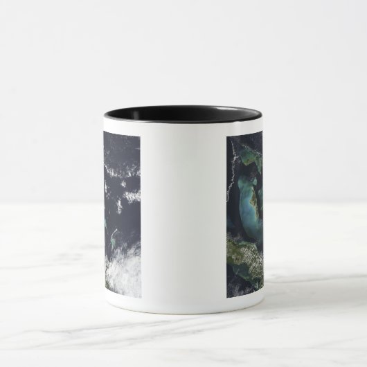 Mug Vue satellite sur les îles Bahama (Centre)