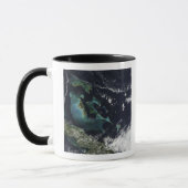 Mug Vue satellite sur les îles Bahama (Gauche)