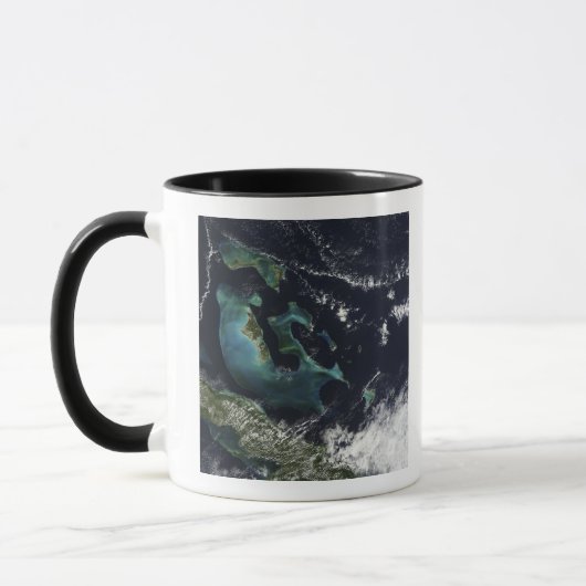 Mug Vue satellite sur les îles Bahama (Gauche)