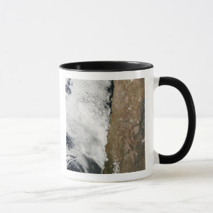 Mug Vue satellite sur les montagnes des Andes