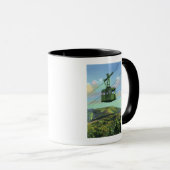 Mug Vue spectaculaire du tramway Cannon Mt (Devant droit)