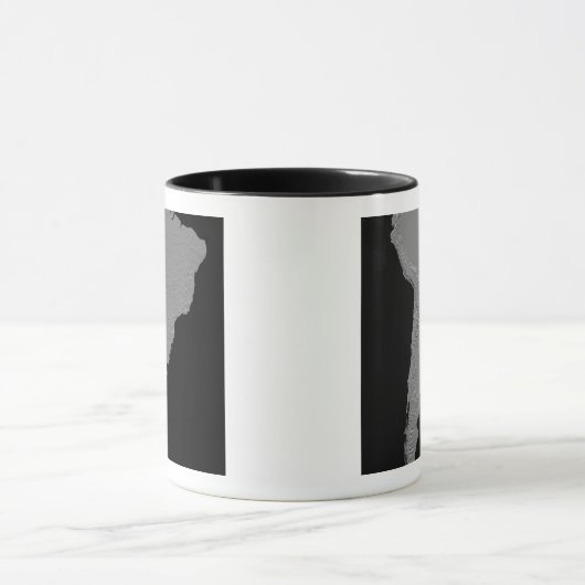 Mug Vue stéréoscopique de l'Amérique du Sud (Centre)