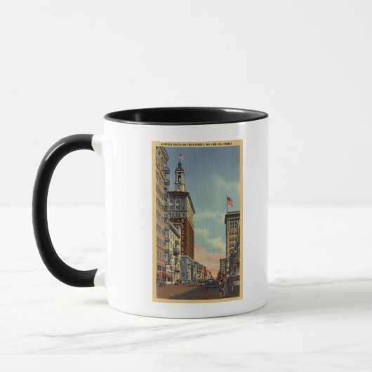 Mug Vue sud de la première rue (Gauche)