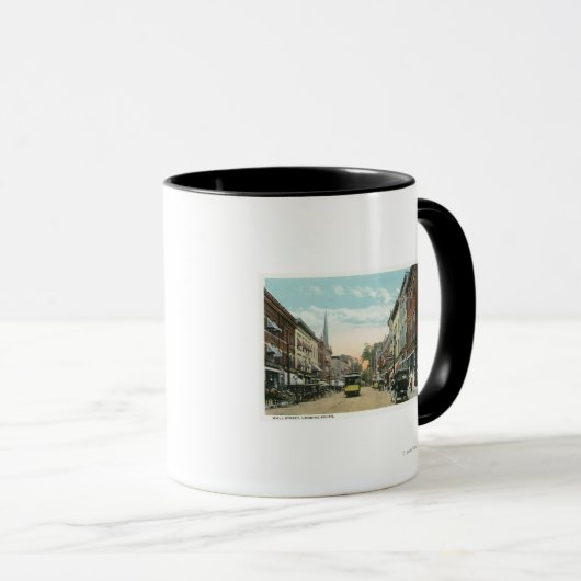Mug Vue sud de Wall Street (Devant droit)