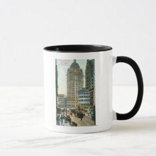 Mug Vue sud sur la rue Kearny depuis la rue Post St