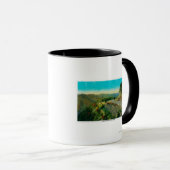 Mug Vue sur Castaic CreekRidge Route, CA (Devant droit)