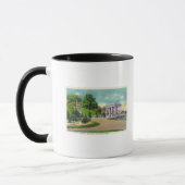 Mug Vue sur Coles Hill et Plymouth Rock Portico (Gauche)