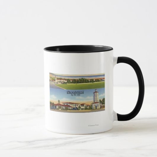 Mug Vue sur Dana Villa en bord de mer (Droite)