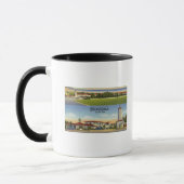 Mug Vue sur Dana Villa en bord de mer (Gauche)