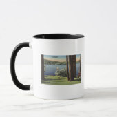 Mug Vue sur Grassy Shore & Lake (Gauche)