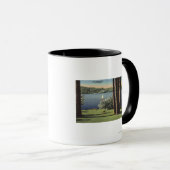 Mug Vue sur Grassy Shore & Lake (Devant droit)